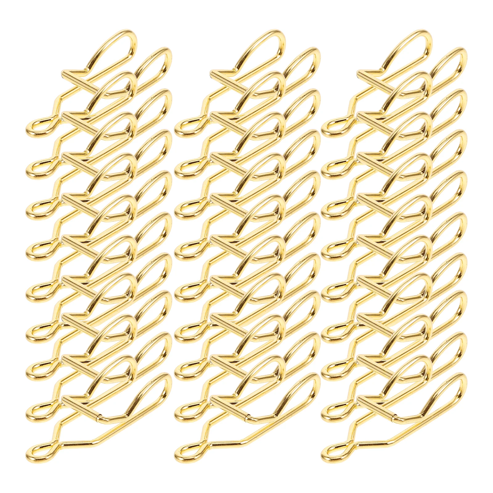 

50pcs Pocket Chain Clasps Iron Pocket Watch Chain Accessories DIY Clips Accessories Parts Jewelry Making Supplies