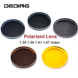 1.50 1.56 1.61 1.67 Polarized Prescription Sunglasses Lens UV400 Optical Lenses For Driving and Fishing