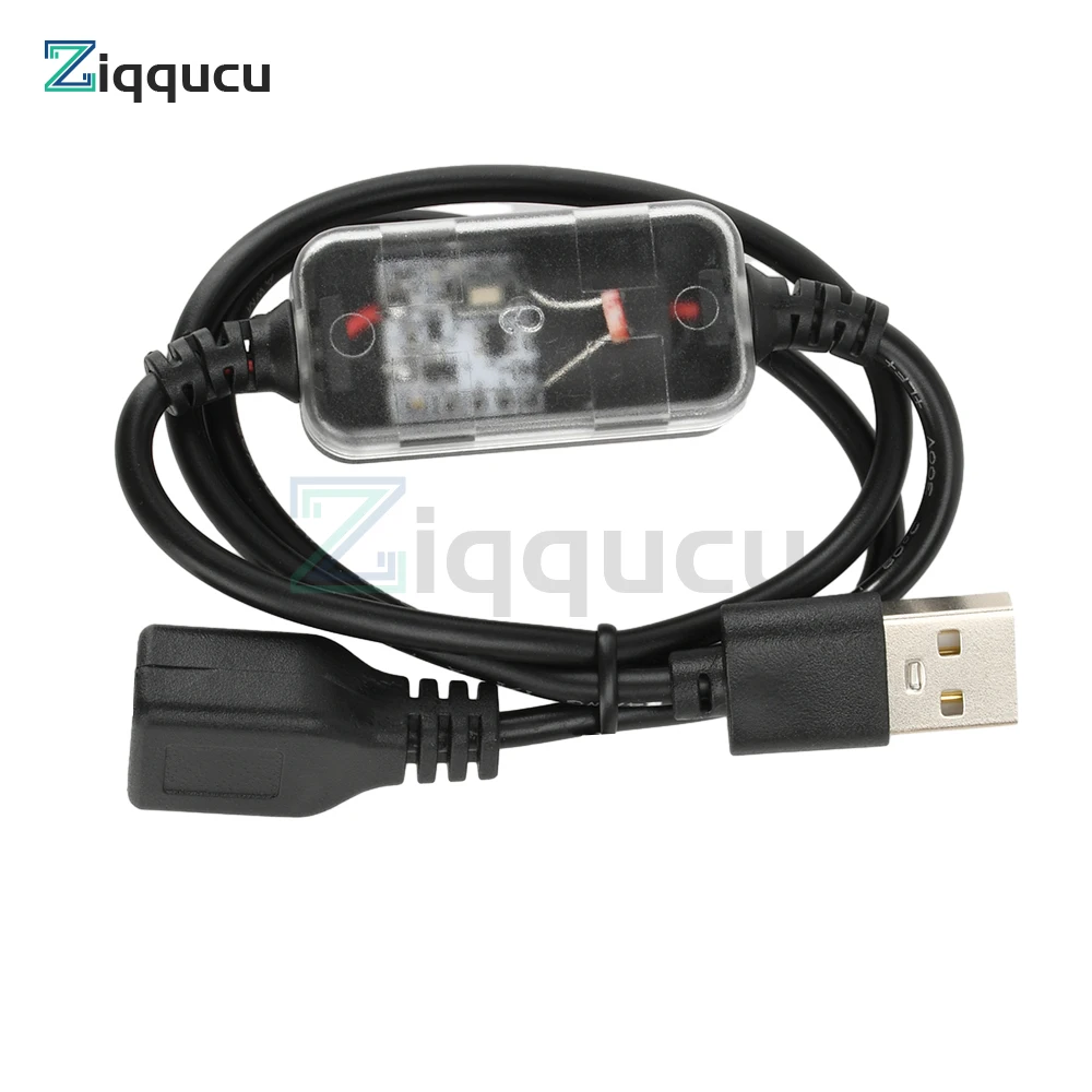Interruptor de Sensor de luz, interruptor de Sensor de Control de luz, Cable USB, Cable de Sensor de luz de encendido automático de día/noche para luces de techo, tira LED