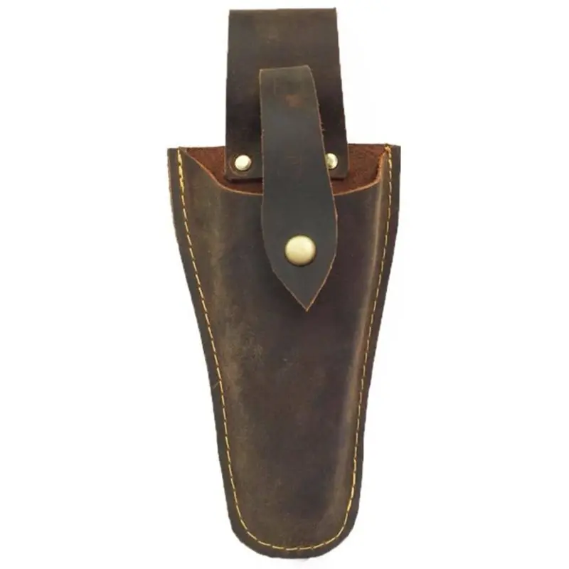 A76I-Plier Holder For Belt& Leather Sheath Pouch- Gardening Tool Case For Pruning Pliers, Shears, Scissors, Or Knives