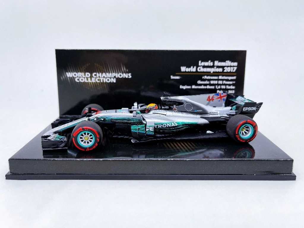 Minichamps 1:43 F1 W08 2017 Hamilton Special Edition Simulation Limited Edition Resin Metal Static Car Model Toy Gift