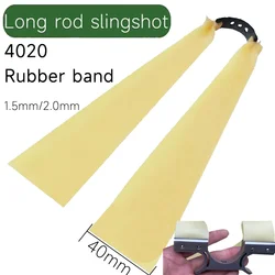 3pcs Wide flat Rubber band slingshot Replaceable Rubber band 4020 catapult Replaceable Rubber band for Hunting Slingshot