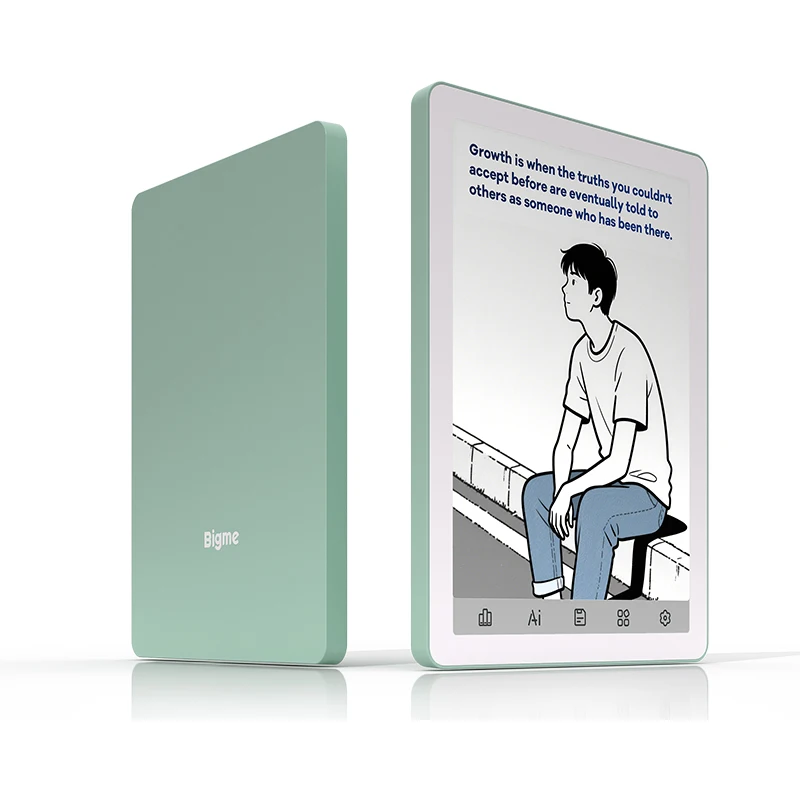 Bigme E-book Reader B6, libro electrónico de tinta electrónica de 6 pulgadas, luz frontal de 36 niveles, sistema operativo Android 14 integrado Google Play, ereader de 4 + 64 GB