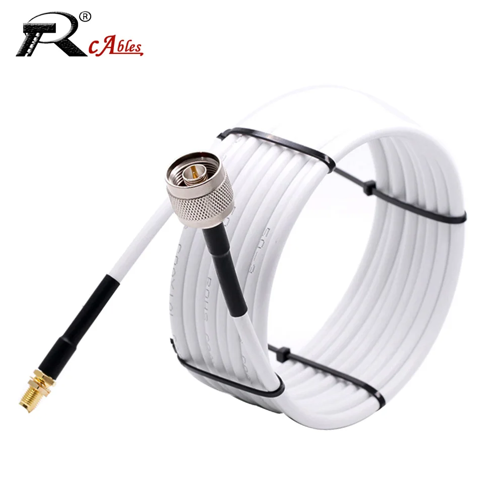 

1PC N Male to SMA Female High Frequency RF Coaxial RG58 Cable 50ohm WiFi Antenna Extension Cable Connector Adapter Pigtail