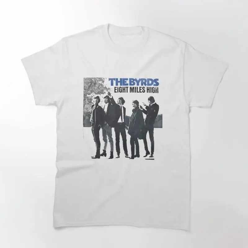 The Byrds Swirly Eigth Mikes High Classic T-Shirt