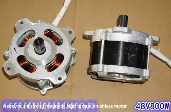 24V36V48V neodymium strong magnetic high power brushless motor