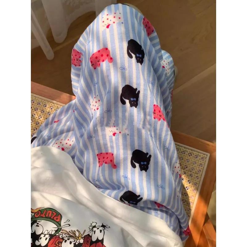 2025 Grid Cute Pattern 3D Printing, Breathable Round Neck Quick Drying Pants