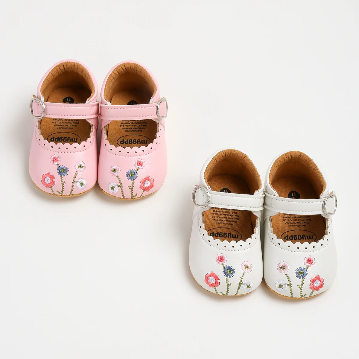 جديد الرضع طفل الفتيات ماري جين الشقق الأميرة طفل مشوا الأولى حذاء رياضة فستان الزفاف الرقص أحذية الطفل #3