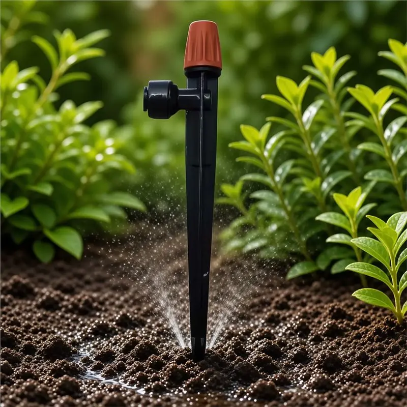 ABRU-20Pcs Scattering Sprinkler Watering Dripper Garden Farming Flower Lawn Irrigation Nozzle Locked Connect