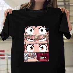 New Deku Bakugou Katsuki Todoroki Shoto Print t-shirt donna uomo estate Casual manica corta girocollo top t-shirt moda