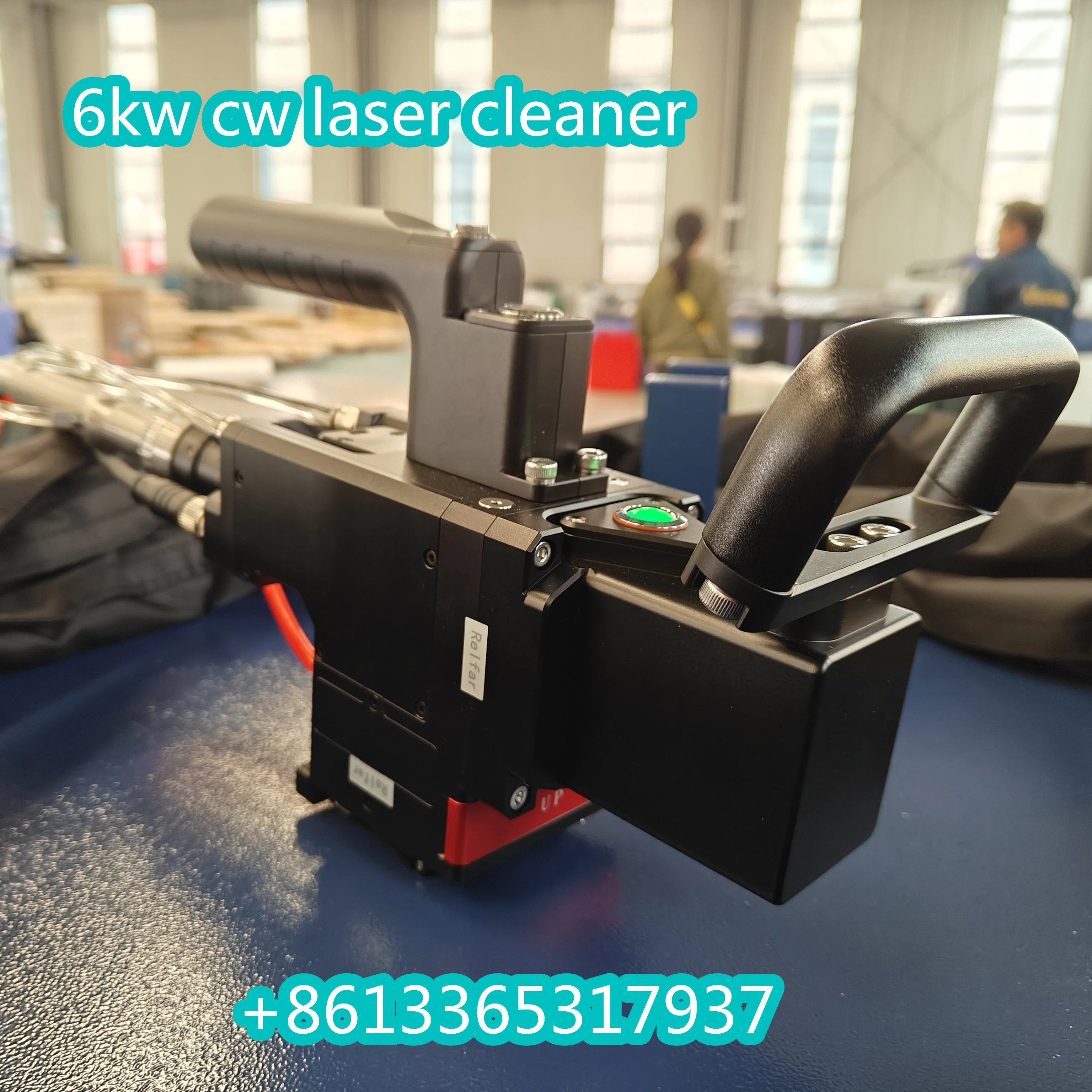 Laser Handheld Fiber Laser Cleaning Machine 6000W Laser Cleaning Machine with S&A Water Chiller