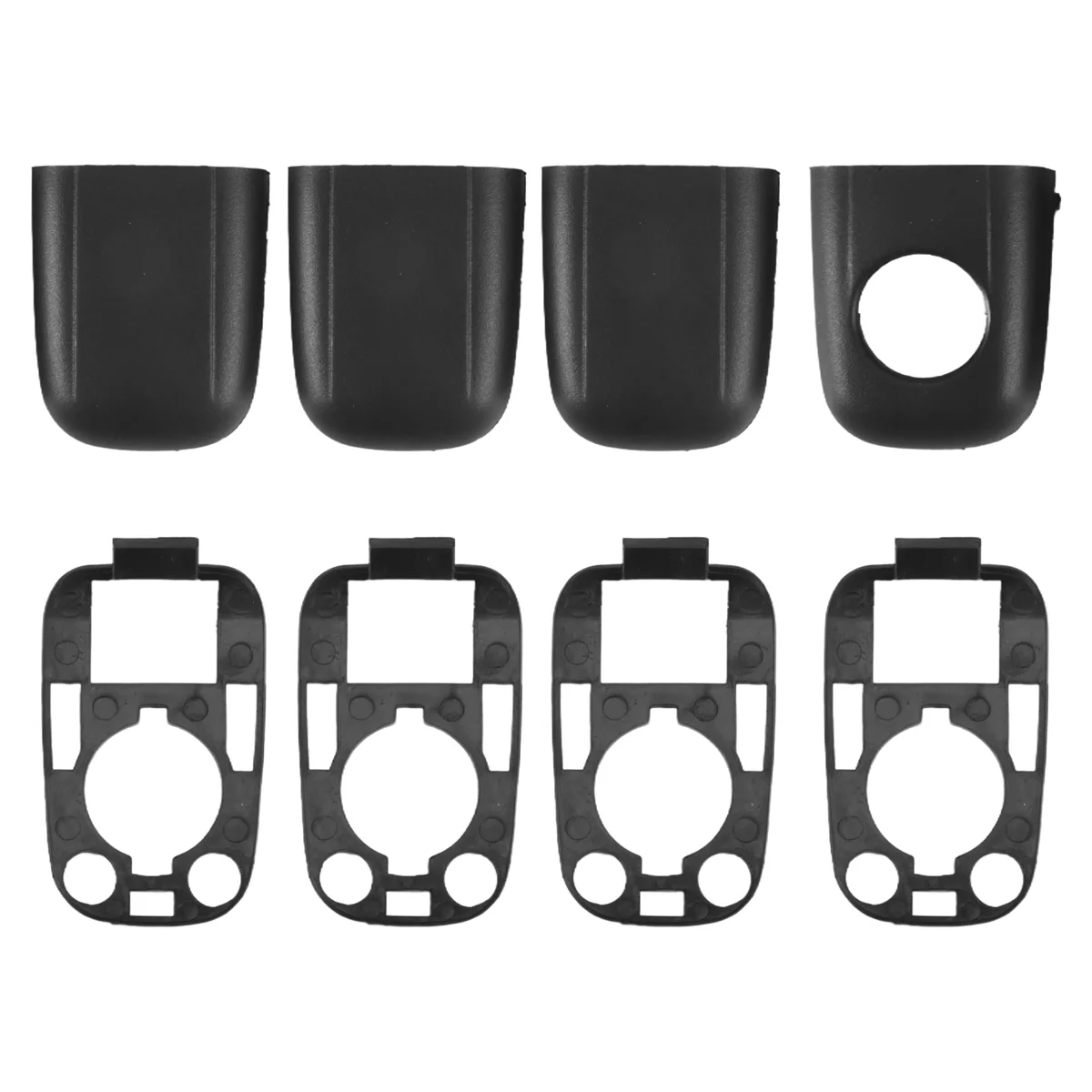 Комплект накладки на конце дверной ручки автомобиля с пробкой 9101AA для Peugeot Citroen 307 C2 C3