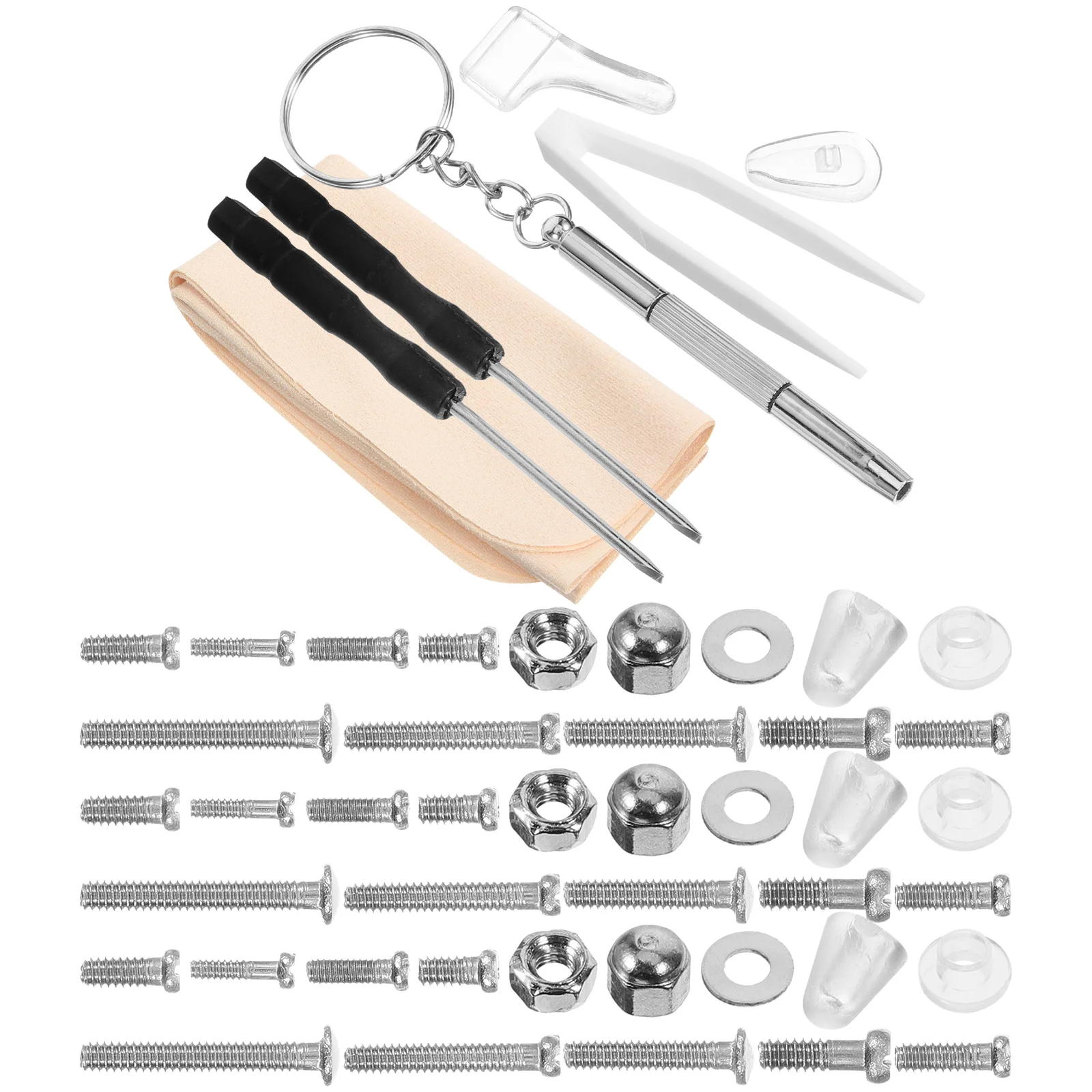 

Glasses Screw Repair Kit Tool Eye with Screws Multifunction for Eyeglasses Tiny