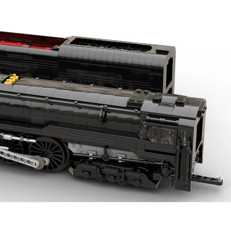 Railway Train Model Moc Building Bricks 1:48 Railroad S1 Model Technology Modular Blocks Gifts Christmas Toys DlY SetsAssembly