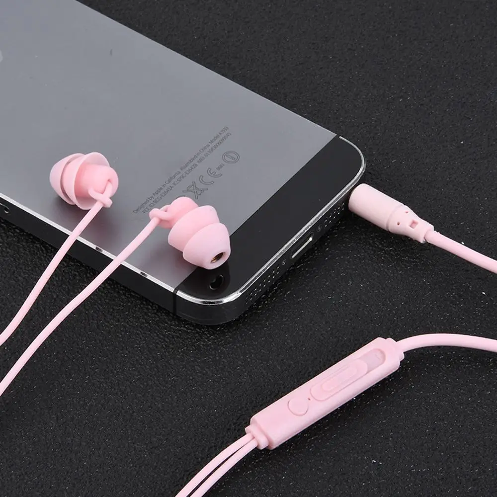 

Wired Control No Ear Pressure With Microphone 3.5mm Jack ASMR Sleep Headste In-Ear Earphones Bass Earphones In-Ear Earbuds
