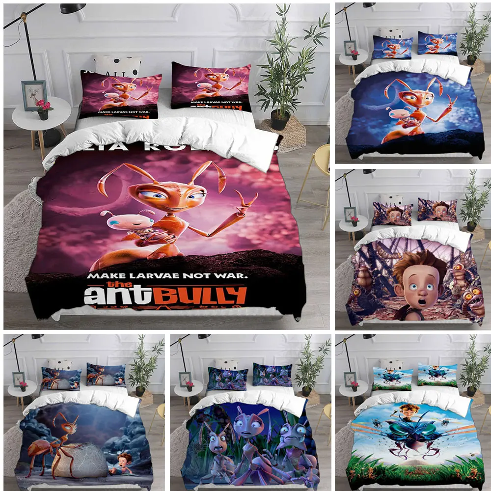 

The Ant Bully (2006) Bedding Sets Quilt Bed Cover Comforter Duvet Cover Pillow Case 2-3 Pieces Sets Kids Adult Bedroom Decor