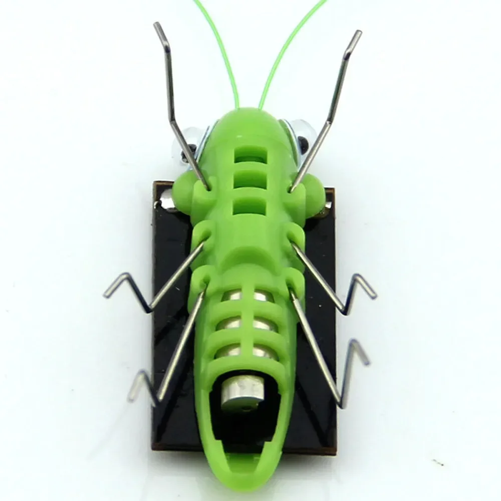 2020 Solar grasshopper Educational Solar Powered Grasshopper Robot Toy richiesto Gadget regalo giocattoli solari senza batterie per bambini