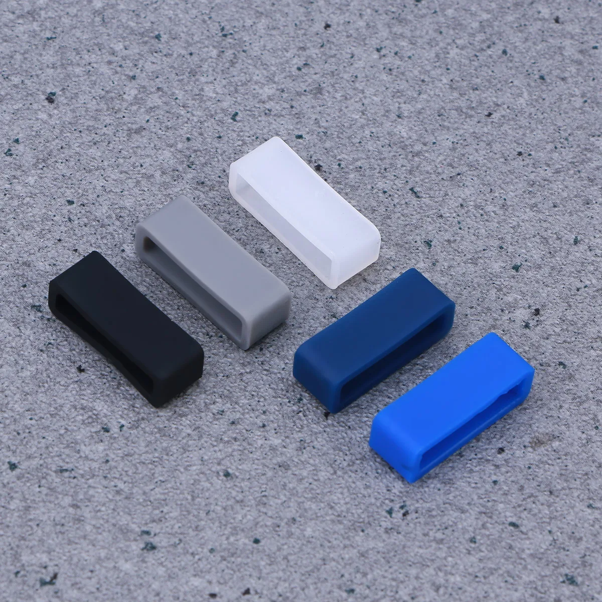 

6 PCS Ring Buckle Watch Band Holder Retainer Loop Bands High Quality Accessories
