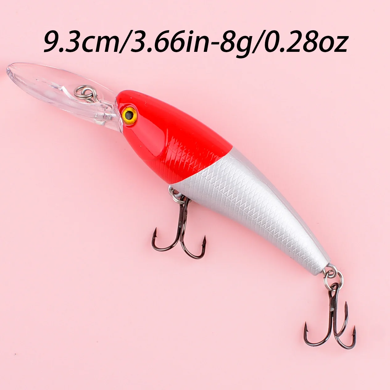 Jerkbait wobbler minnow para pesca de lubina y lucio en profundidad - imagen 4