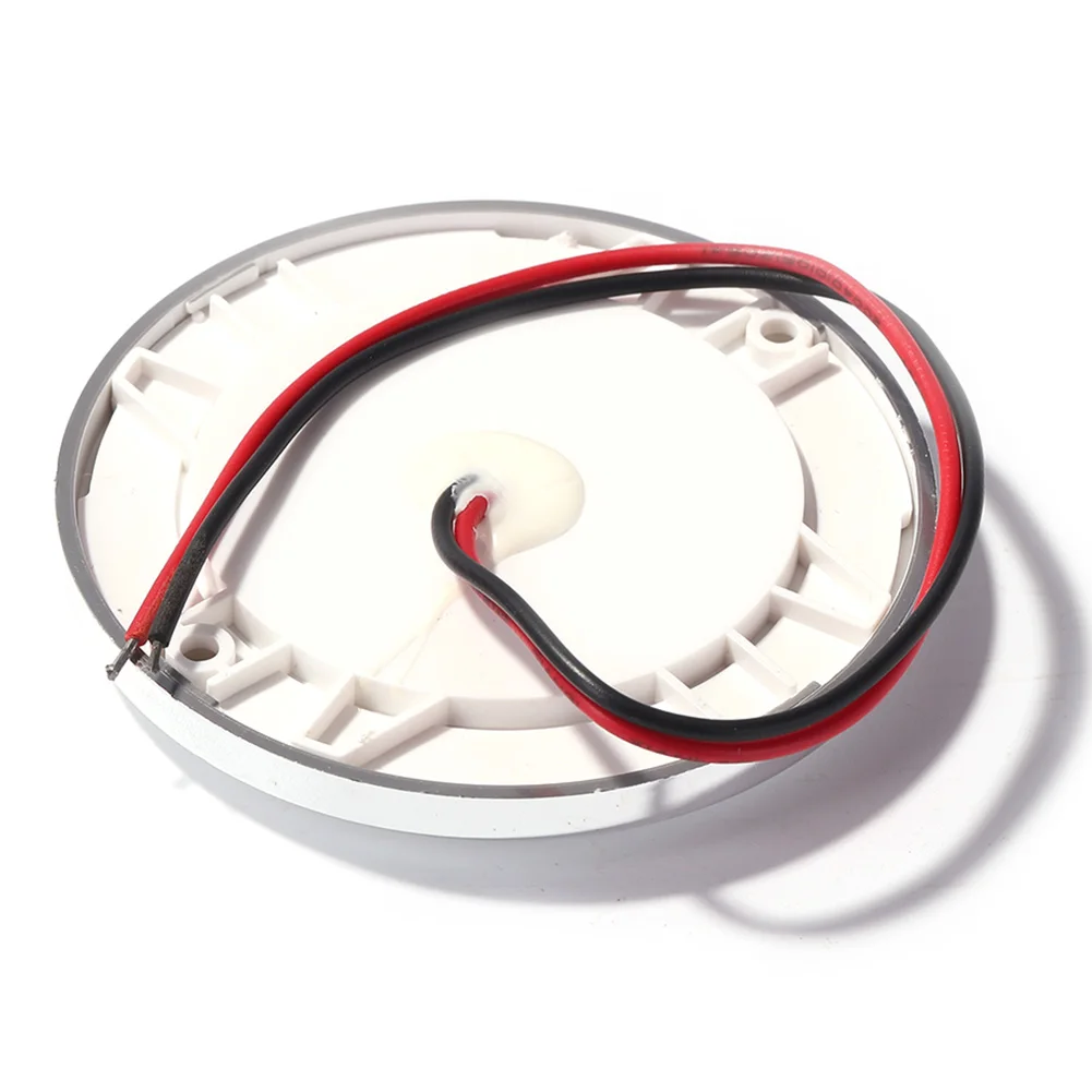 

12V Auto Dome Reading Lamp 1.8W 24 SMT LED Car Interior Roof Ceiling Lights 200LM Panel RV Ceiling Lamp for Boat Camping Trailer