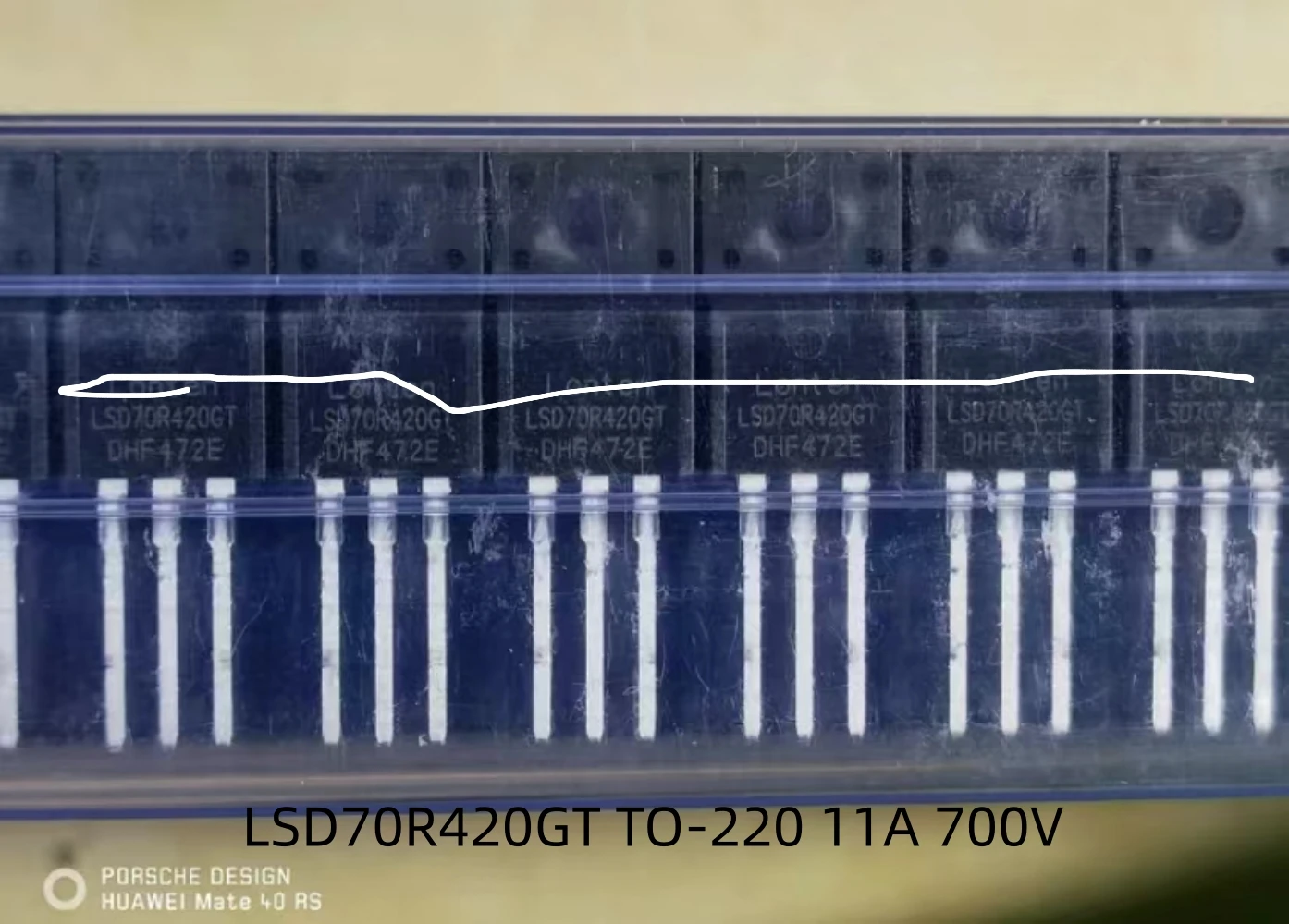 Lsd70r420gtから-220、11a、700v