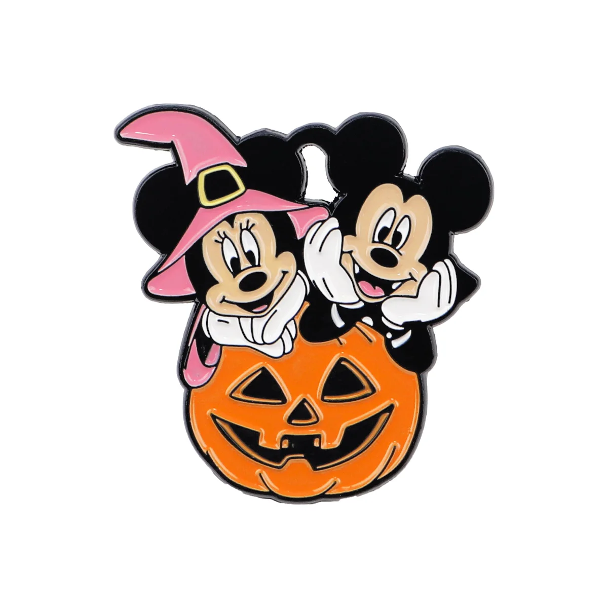 Halloween Mouse Pumpkin Enamel Pins Cartoon Brooch Clothes Backpack Lapel Badges Fashion Jewelry Accessories Kids Friends Gifts