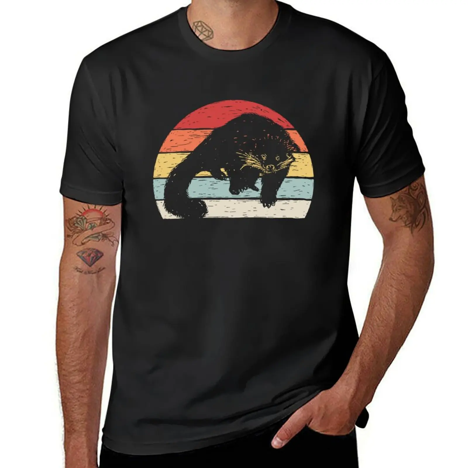 Binturong Animal T-Shirt quick-drying heavyweights vintage clothes oversized t shirt men