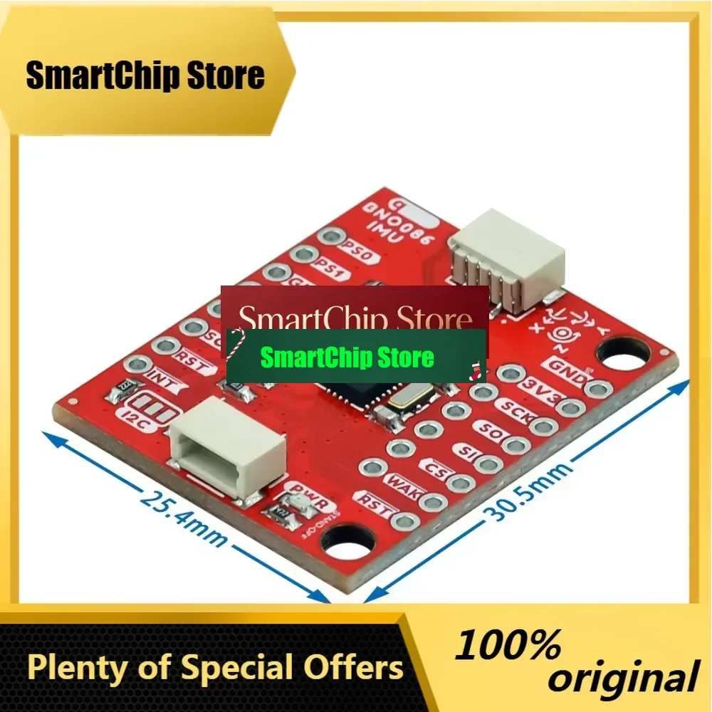SmCpVR IMU Breakout - BNO086 (Qwiic) Triaxial Accelerometer/gyroscope/magnetometer