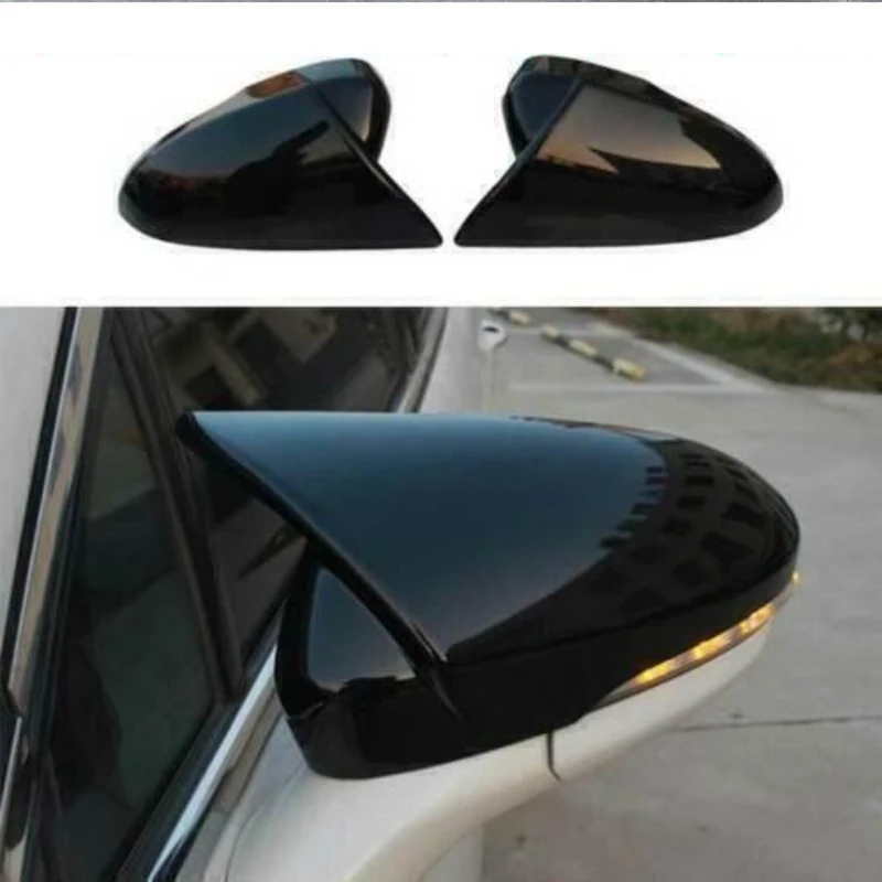 For Ford Mondeo/Fusion 2013-2020 Black OX Horns Exterior Rear View Mirror Cover