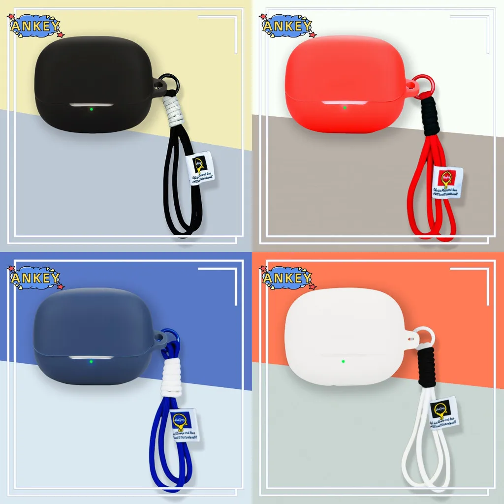 

Чехол для SoundPEATS Air5 Pro, защитный мягкий чехол, пылезащитный рукав, веревочный ремешок, аксессуары с ремешком на руку