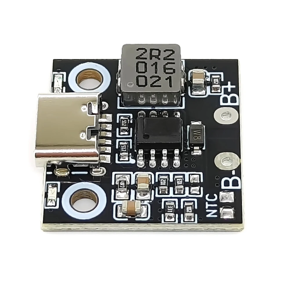 5V Charge Discharge Integrated Module 18650 Lithium Battery Charging Boost Power Board Step-up Charge Protection Module Type-C