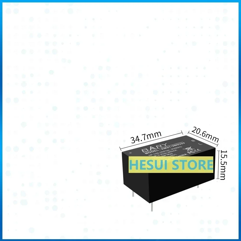 AM21 AC-DC step-down isolation module|110V/220V to 3.3V 5V 9V 12V 24V|3W|switching power supply