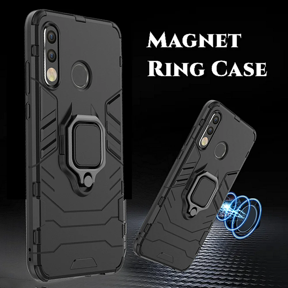 Magnet Case For Huawei P30 P40 P20 Lite P50 Pro P Smart Z S Pro Plus 2019 2018 2020 2021 ShockProof KickStand Case Cover Funda