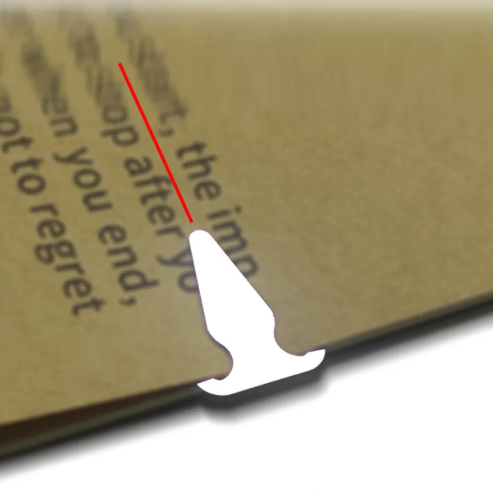 50 Metal Book Line Markers Silver Portable Arrow Bookmarks Hollow Out Multifunctional Book Page Markers Reading