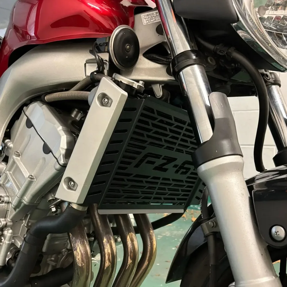 Acessórios da motocicleta protetor de radiador grade capa para yamaha fz6 fazer 600 fz6s fz6n fz6 s/n fazer600 2004 2005 2006
