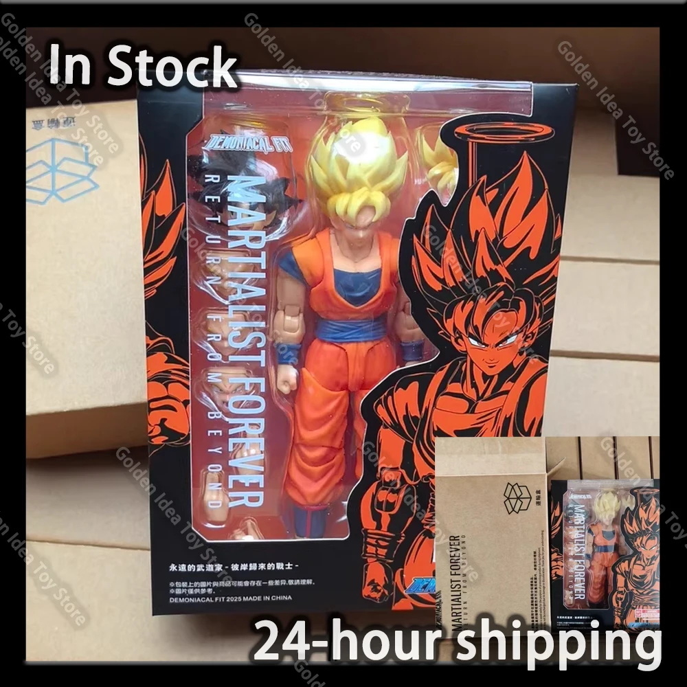 In Stock Demoniacal Fit Dragon Ball Super Saiyan Goku Action Figure 3.0 Body Figurine Collectible Desk Decor Model Toys Gifts