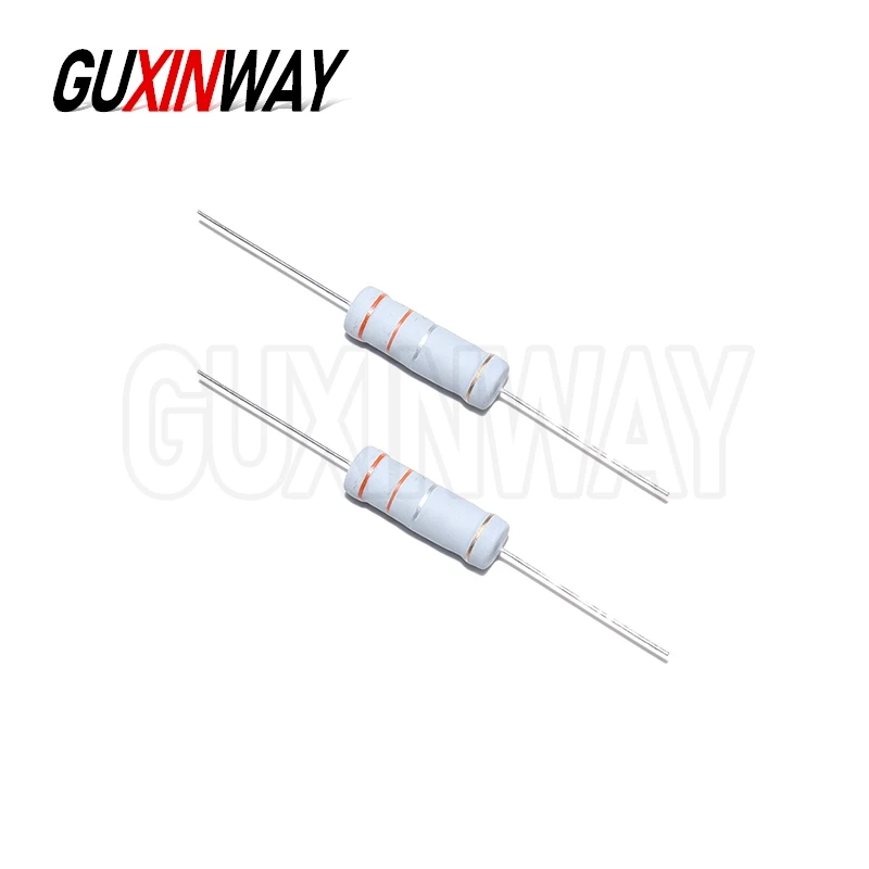 10 قطعة 5 واط 5% الكربون فيلم المقاوم 0.1R-1M 2.2R 10R 22R 47R 51R 100R 150R 470R 1K 4.7K 10K 47K 10 22 47 51 100 150 أوم المقاومة