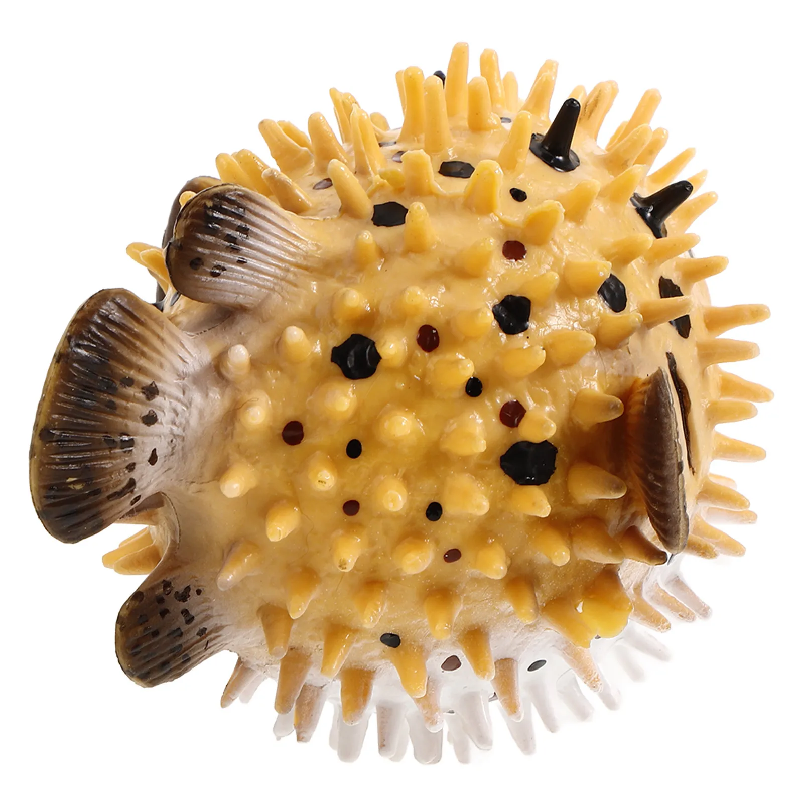 

Lifelike Pufferfish Simulation Plastic Early Learning Bath Fisher Kids Fishing Swimming Ocean Animal Display DIY Craft