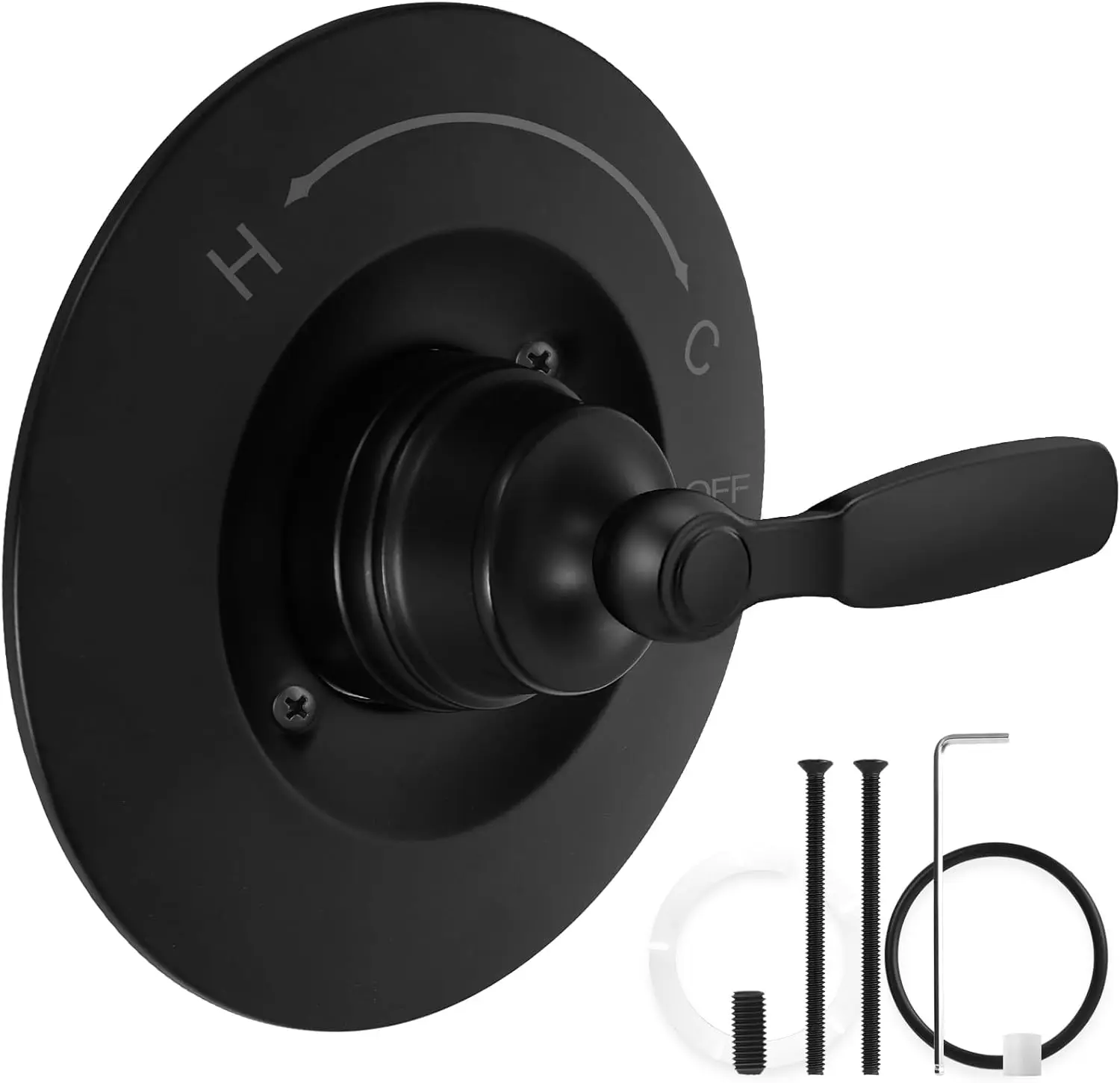 

T14032-BL Matte Black Shower Handle, Metal, Fits Delta R10000 Valves, Compatible with 14 Series & RP46074
