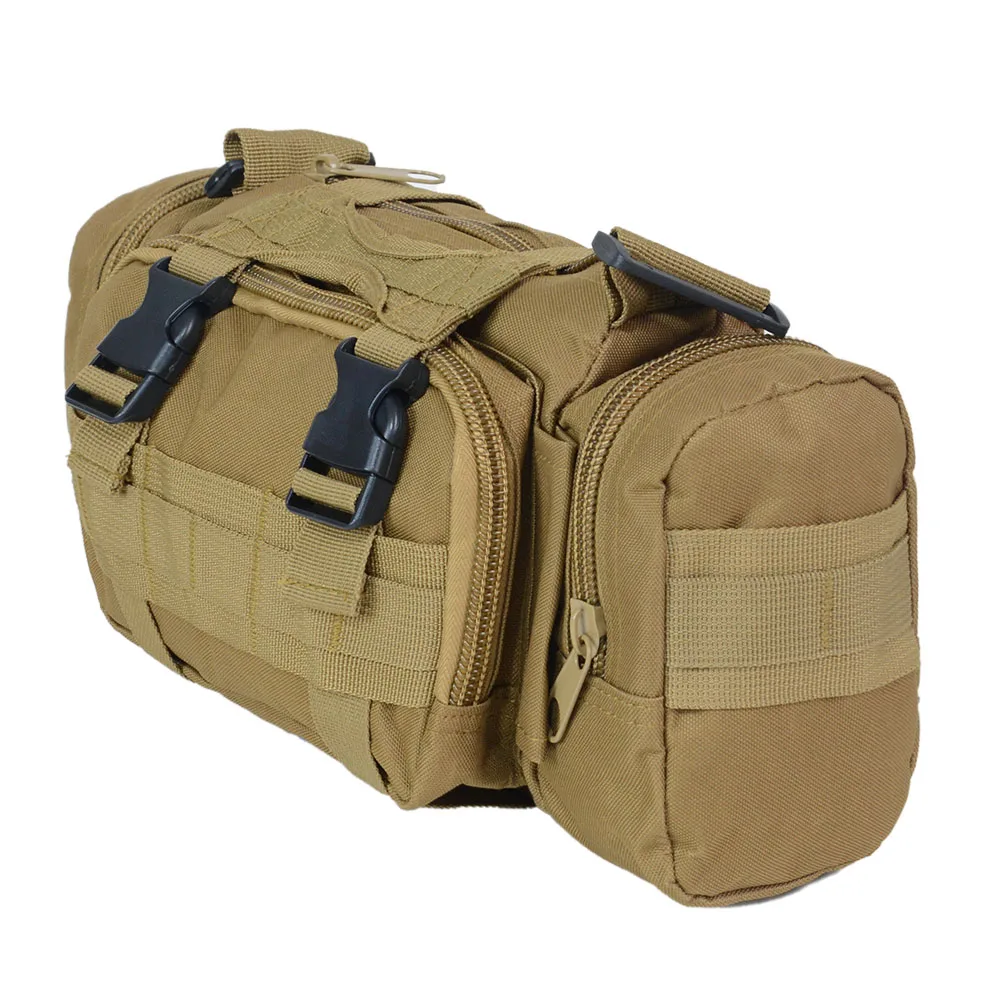 

Спортивная тактическая поясная сумка-бананка 3P Attack для активного отдыха, камуфляжная, для фотосъемки, многофункциональная, на плечо