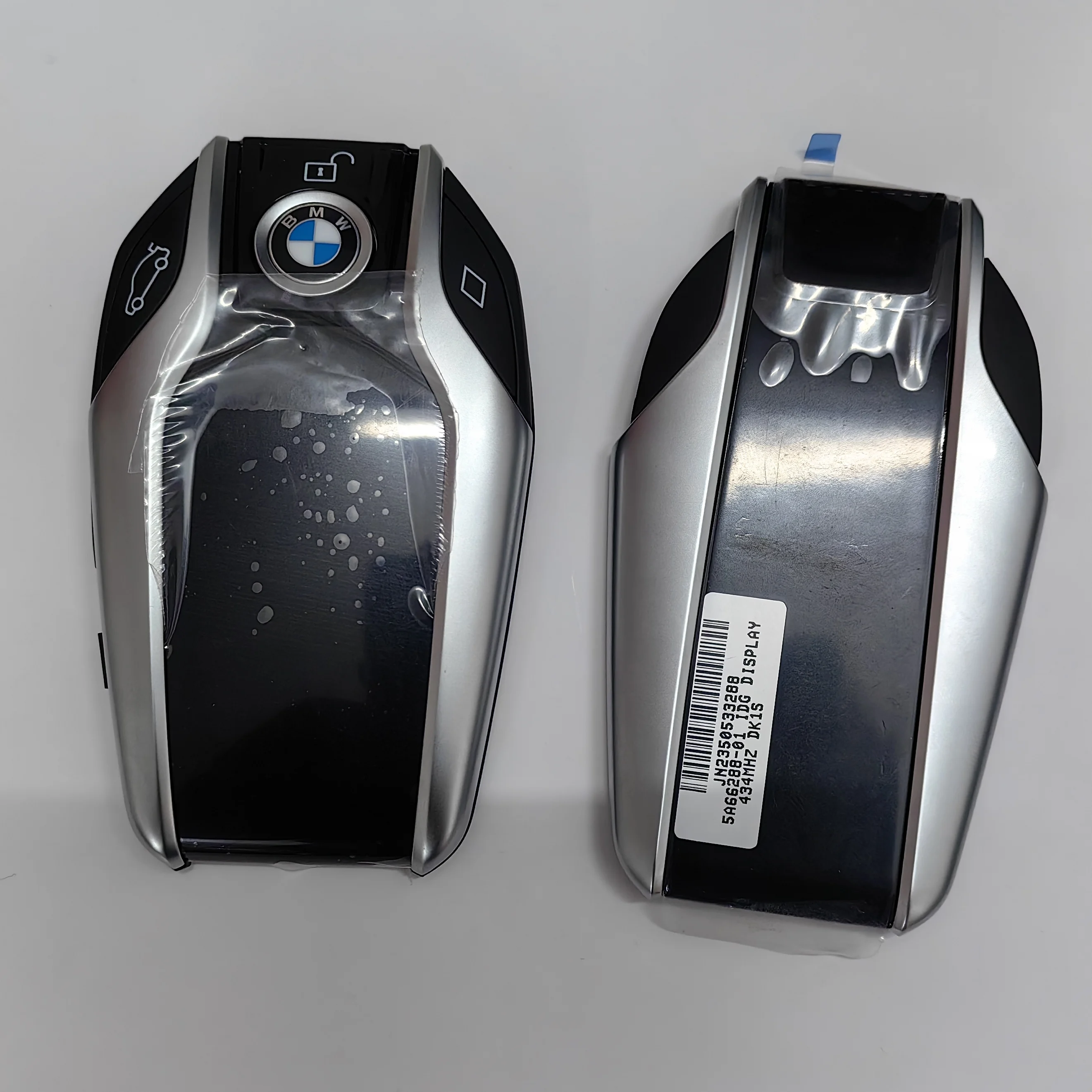 แผงจอ LCD และระบบสัมผัสพร้อมตัวเคสสำหรับ BMW Car Key 520d 520i X3 G30 X5 5/7 Series I8รถยนต์และฝาครอบหลัง