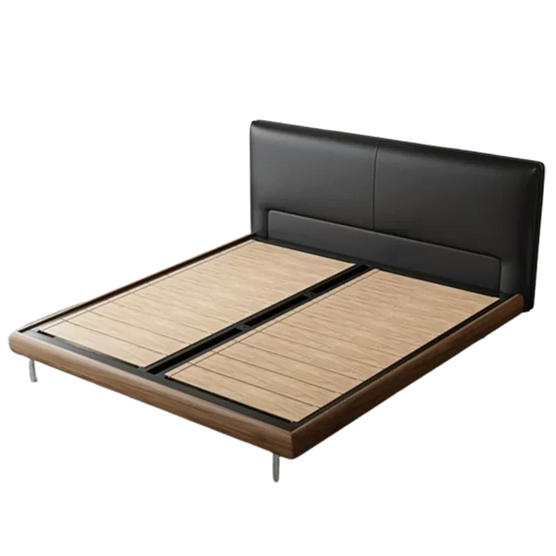 Nordic elegante camas de casal luxo madeira moderna casamento rainha quarto bedframes camas rainha en oferta móveis do quarto