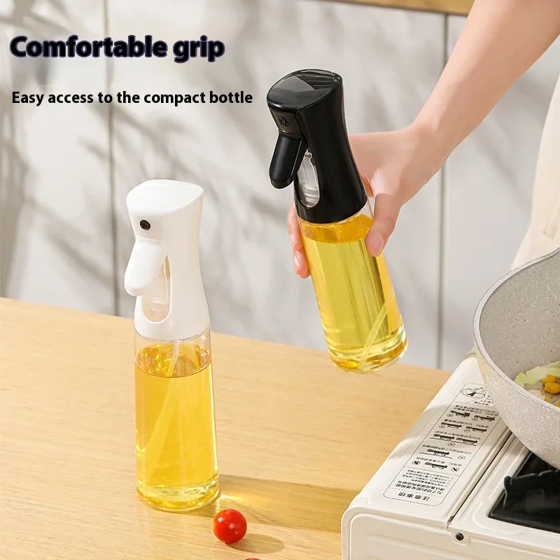 Kitchen Supplies Household Cooking Oil Spray Bottle Outdoor Barbecue Press Type Atomized Spray Bottle Food Grade