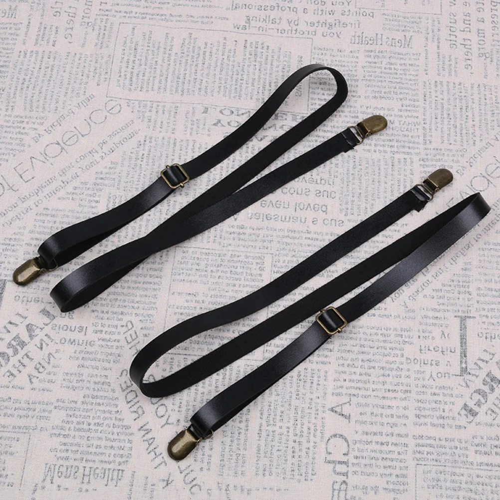 

2Pcs Adjustable Pants Suspenders for Kids Premium Craft Elastic Straps Stay-Put Trousers Hanging Support for Children Comfort