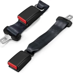 1Pc Car Seat Belt Extender Joint Thickening Fixer Lengthening Buckle Seat Belt Accessories Straight Insert Buckle