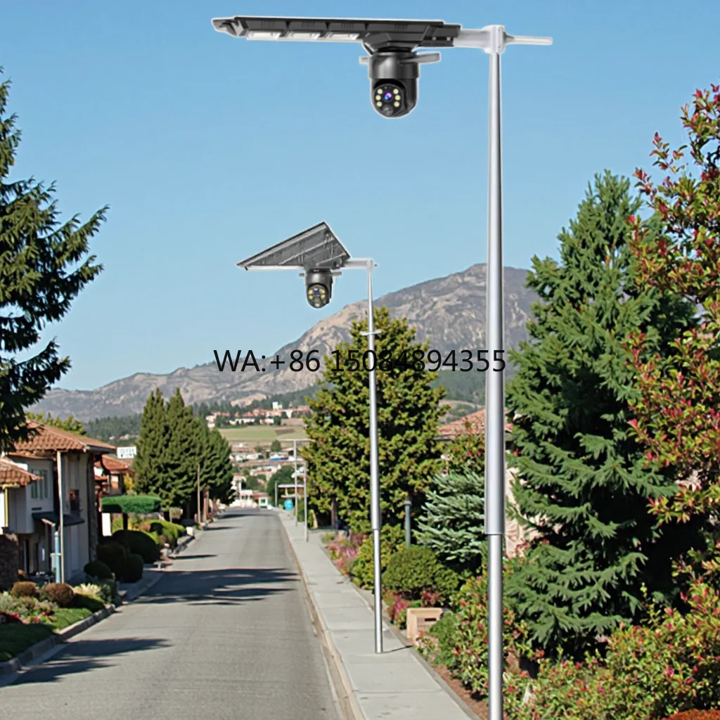 

Outdoor Wifi 300W Solar Floodlight 4G Sim Solar Led Street Light All in One Solar Street Lights with Surveillance Camera