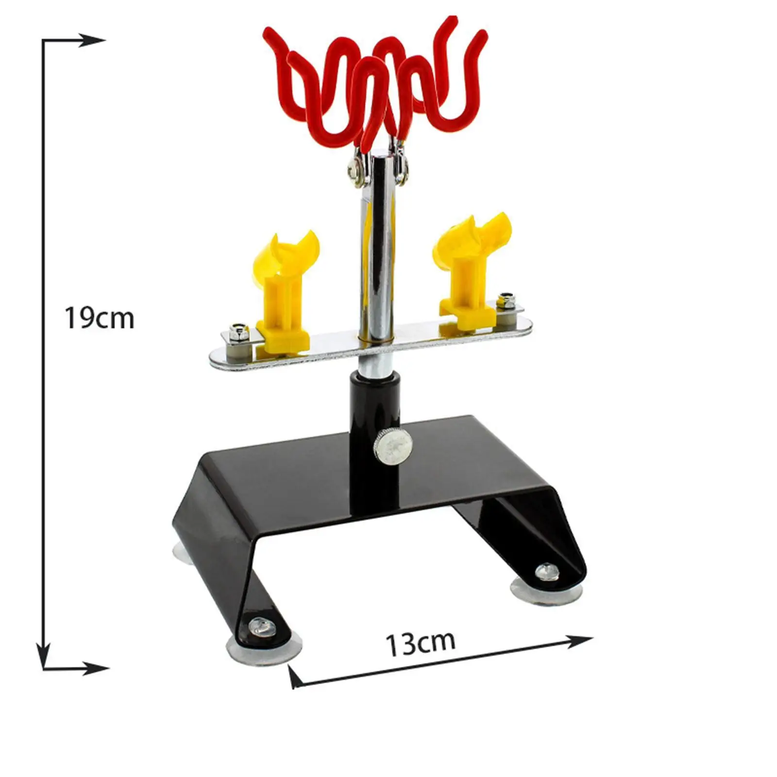 Airbrush Holder Stand Compact Storage Organizer Sturdy Metal Plastic Space Saving Quick Access Tool for Artist Workspace view 5