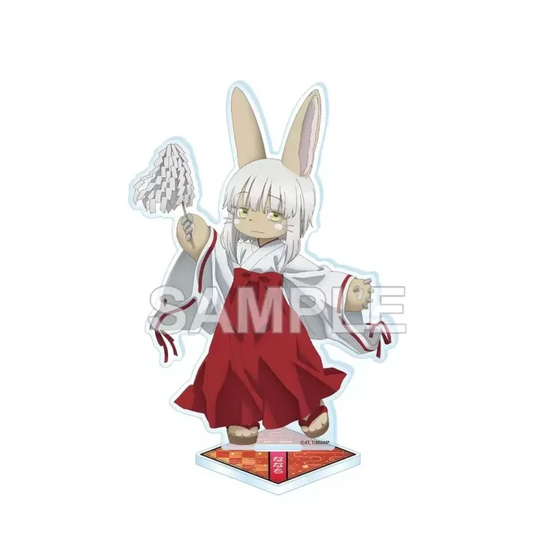 Anime Made in Abyss Faputa Witch Costume Version Acrylic Stand Figure Model Plate Keychains Desktop Ornament