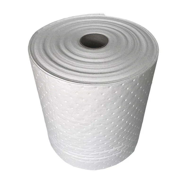 Industrial Environmentally Friendly Oil and Water Absorbing Roll Tear Line Composite Pressure Product