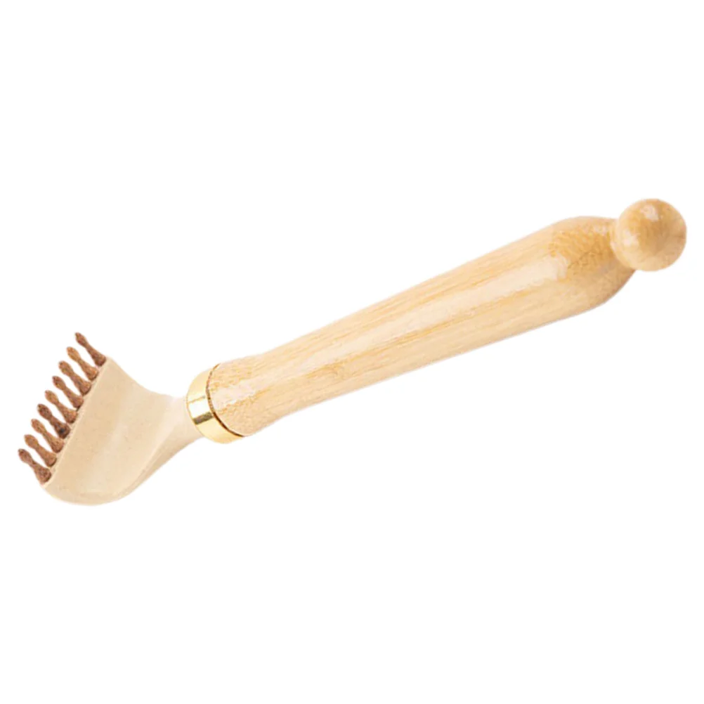 Telescopische houten rugkrabber Verstelbare lange steel Draagbare lichaamsmassager voor jeukverlichting Duurzaam krasgereedschap voor thuis